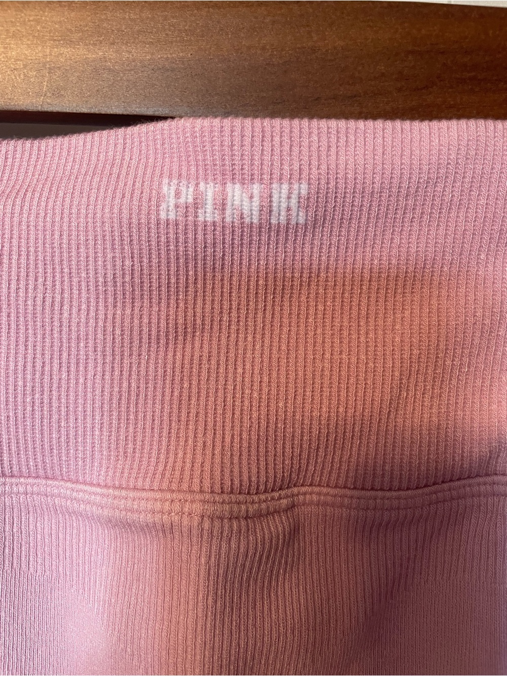 PINK Victoria's Secret Ribbed Pink Leggings